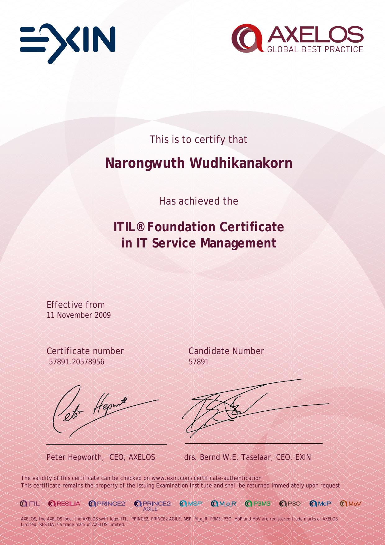 ITIL Foundation v3