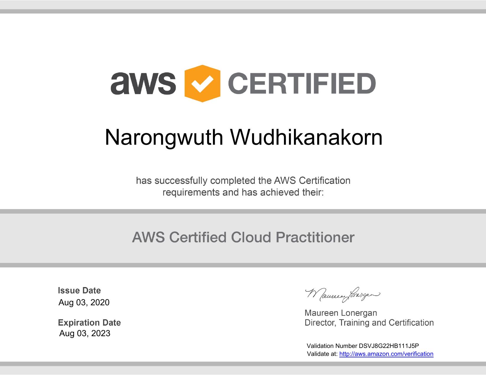 AWS Cloud Practitioner